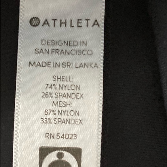 Athleta Black Leggings - Picture 4 of 4